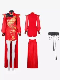Costumes de danse Ensemble de vêtements de danse de style chinois pour femmes