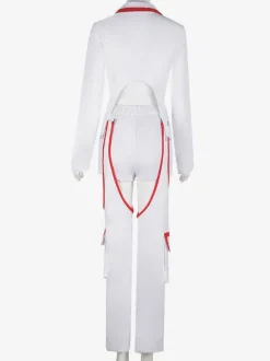 Costumes De Danse Jazz Pantalons En Polyester Femmes Top Ensemble De Danse