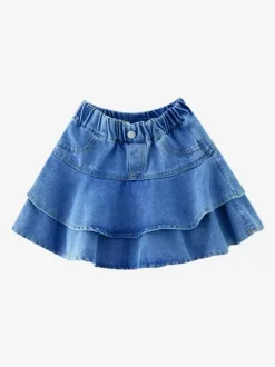 Costumes de danse Jazz pour filles haut en Polyester jupe vêtements de danse