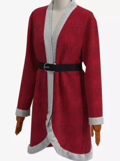 Costumes de Noël unisexes rouges pour les fêtes de Noël