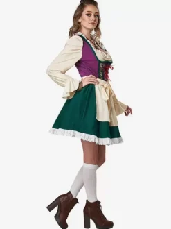 Costumes de vacances rétro pour filles de bière bavaroises