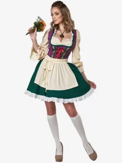 Costumes de vacances rétro pour filles de bière bavaroises