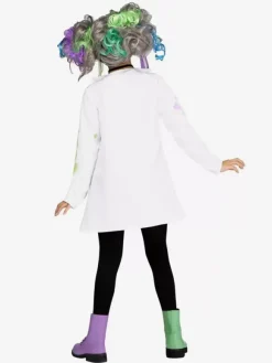 Costumes d'Halloween pour enfants Ensemble de polyester en fibre de polyester blanc Halloween Haut pour enfants