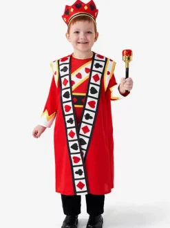 Costumes d'Halloween pour enfants Ensemble de couvre-chef en polyester rouge pour Halloween