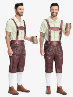 Costumes Marchandises de vacances Costumes de vacances Halloween Café Marron