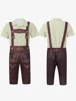Costumes Marchandises de vacances Costumes de vacances Halloween Café Marron