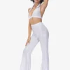 Costumes Rétro Blancs Pantalons En Polyester Ensemble Femme Costume Vintage 1970s Déguisement