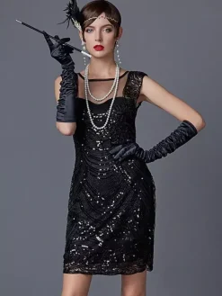 Costumes rétro Ensemble de robe à clapet Vêtements vintage
