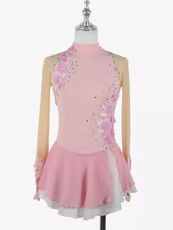 Costumes de danse de patinage artistique pour filles simples et généreux robe de compétition de patinage artistique pour femmes justaucorps de gymnastique