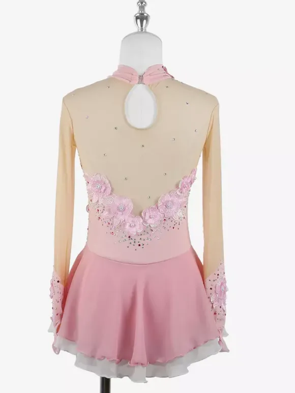 Costumes de danse de patinage artistique pour filles simples et généreux robe de compétition de patinage artistique pour femmes justaucorps de gymnastique