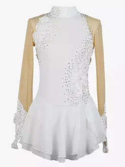 Costumes de danse de patinage artistique pour filles simples et généreux robe de compétition de patinage artistique pour femmes justaucorps de gymnastique