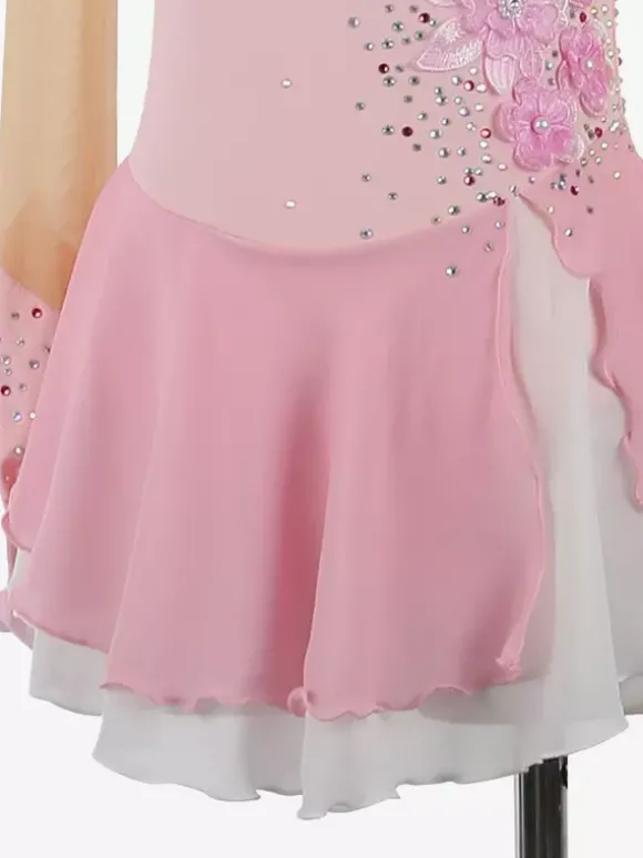 Costumes de danse de patinage artistique pour filles simples et généreux robe de compétition de patinage artistique pour femmes justaucorps de gymnastique