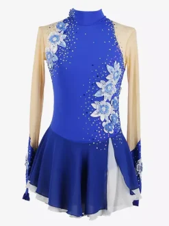 Costumes de danse de patinage artistique pour filles simples et généreux robe de compétition de patinage artistique pour femmes justaucorps de gymnastique