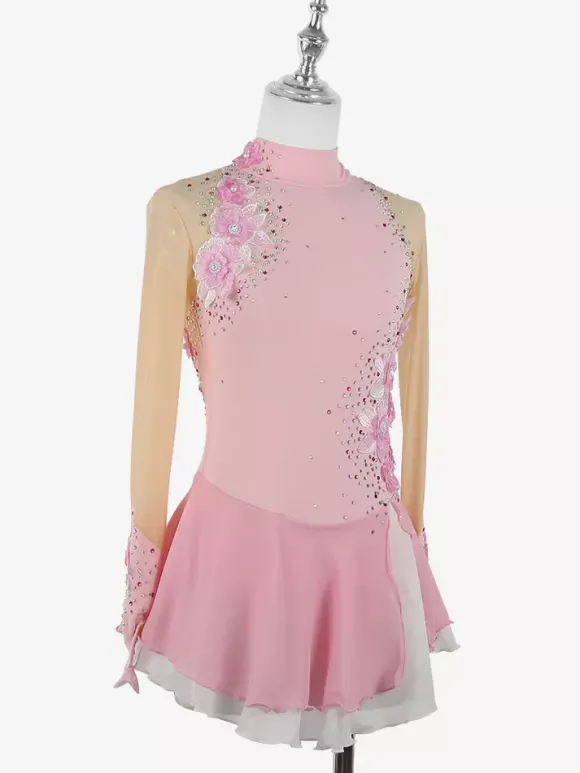 Costumes de danse de patinage artistique pour filles simples et généreux robe de compétition de patinage artistique pour femmes justaucorps de gymnastique