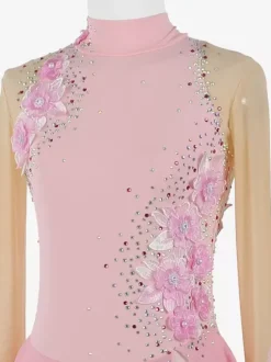 Costumes de danse de patinage artistique pour filles simples et généreux robe de compétition de patinage artistique pour femmes justaucorps de gymnastique