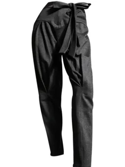 Costumes de danse de salon pour femmes Pantalons en polyester gris foncé Vêtements de danse