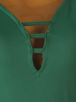 Costumes de danse de salon vert femmes Lycra Spandex robe vêtements de danse