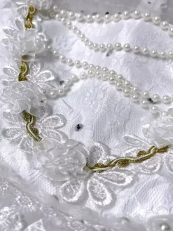 Costumes De Princesse Enfants Ensemble Blanc Robe Déguisement