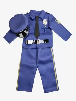 Costumes d'Halloween pour enfants Ensemble d'Halloween bleu Accessoire de pardessus en polyester pour enfants