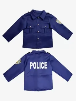 Costumes d'Halloween pour enfants Ensemble d'Halloween bleu Accessoire de pardessus en polyester pour enfants