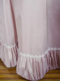 Costumes rétro Champagne pour femmes robe en Polyester à volants en dentelle Costume Marie-Antoinette Costume occidental du 18ème siècle