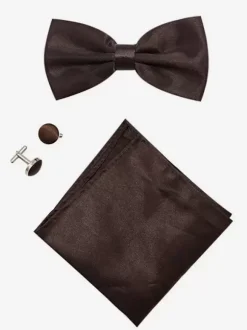 Cravate Ensemble Pour Homme Carré De Poche Bouton Accessoire Costume Chic