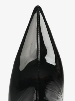Cuissardes à talons hauts pour femmes en cuir verni Cuir brillant