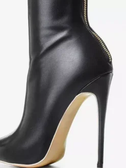 Cuissardes femme talon haut bout pointu