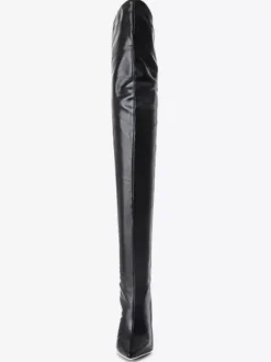 Cuissardes femme talon haut bout pointu