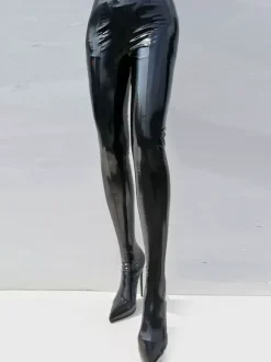 Cuissardes Pantalon À Talon Aiguille Pour Femmes Sexy