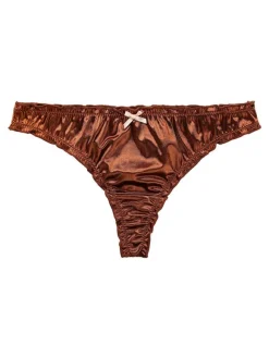 Culotte Lingerie Sexy Femme en Dentelle Unicolore