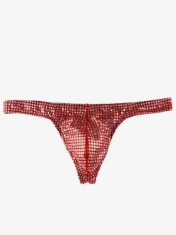 Culotte sexy homme slip lingerie pailleté homme