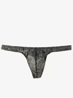 Culotte sexy homme slip lingerie pailleté homme