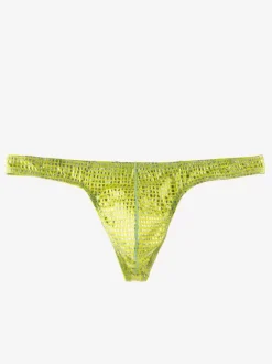 Culotte sexy homme slip lingerie pailleté homme