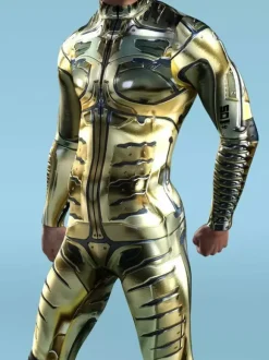 Cyberpunk Combinaisons zentai camouflage Halloween Combinaison Zentai Adulte Animal Robot 3D Imprimé Lycra Spandex Costumes Sexy