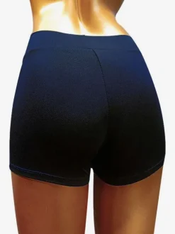 Danse Latine Short Blanc Femmes Pantalon De Danse Sexy En Polyester