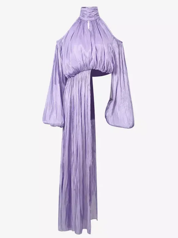 Débardeur abricot à bretelles plissé en coton style décontracté pour femme