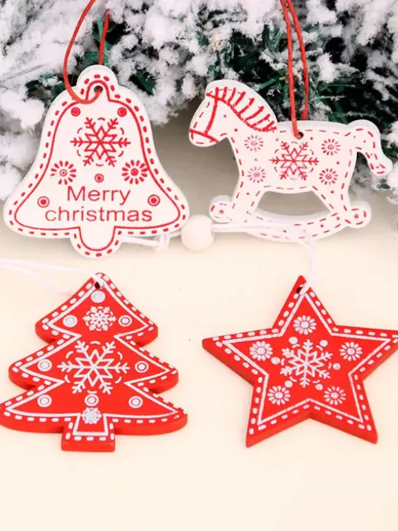 Décoration De Fête De Noël Costumes De Noël En Bois Déguisement Noël Cadeau Enfant