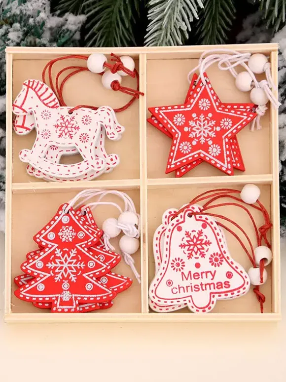 Décoration De Fête De Noël Costumes De Noël En Bois Déguisement Noël Cadeau Enfant