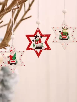 Décoration De Fête De Noël En Bois De Noël Déguisement Noël Cadeau Enfant