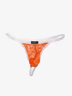 Dentelle Hommes Lingerie Piping Sheer Sexy String Lingerie