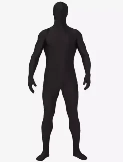 Déguisements Halloween Noir Zentai Costume complet 2026 Costume Bodysuit
