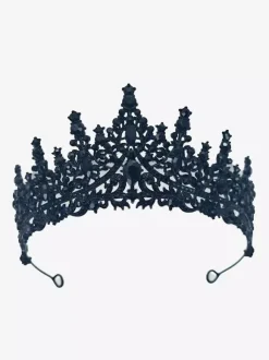 Diadèmes vintage pour femmes couronnes en alliage strass et pierres synthétiques style rétro