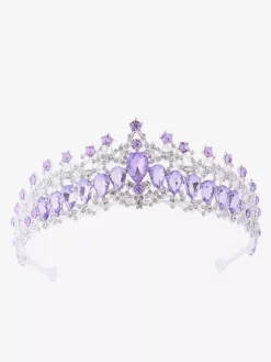 Diadèmes vintage pour femmes en alliage et strass accessoire de tête rétro élégant