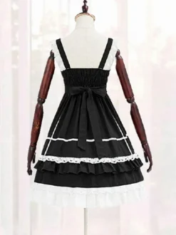 Douce Lolita JSK Robe Neverland Maid Volants Jupes Lolita Pull