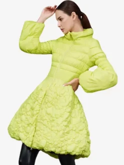 Doudoune Femme Chic En Duvet De Canard Manteau Cintré Chic