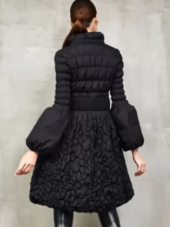 Doudoune Femme Chic En Duvet De Canard Manteau Cintré Chic