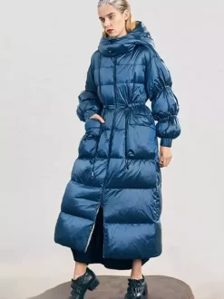 Doudoune femme chic en duvet de canard