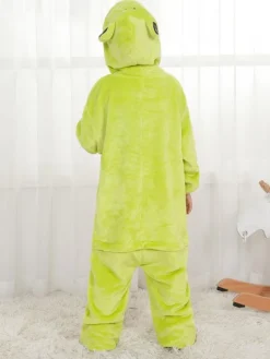 Enfant Cadeaux Noël Pyjama Déguisement Grenouille Hiver Automne En Flanelle En Flanelle Déguisements Halloween