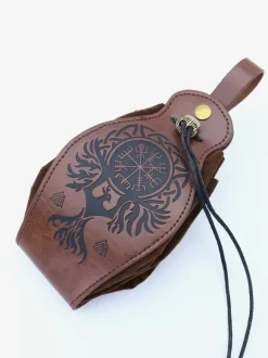 Ensemble D'accessoires De Costume Steampunk Marron Foncé Pour Hommes